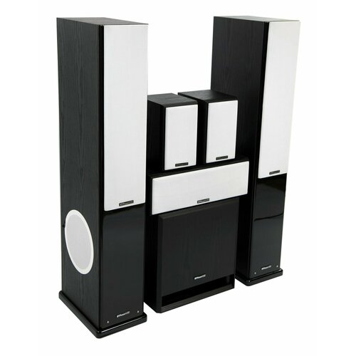 Комплекты акустики 5.1 MT-Power Elegance-2 black set 5.1 (white grills)