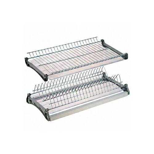 Сушилка для посуды 2-х ярусная с рамкой