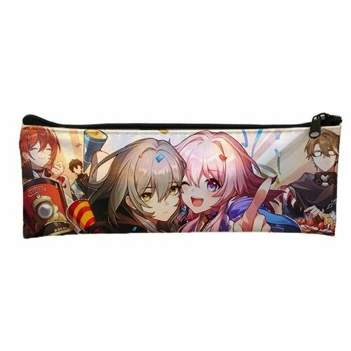 Пенал - косметичка Honkai Star Rail 21 см KOSPEN0655