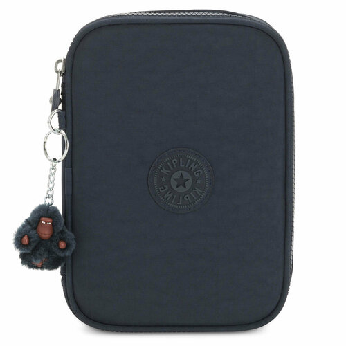 фото Пенал k094054dx 100 pens large pen case *4dx true blue tonal kipling