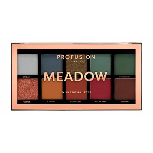 Палетка теней для век Profusion Meadow 10 Shade Palette profusion meadow 10 shade palette