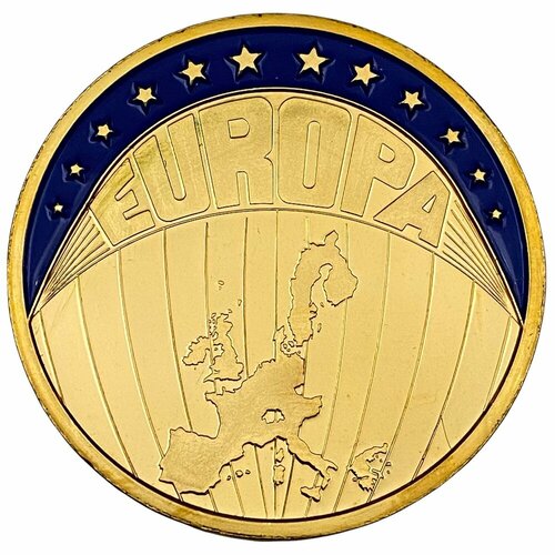 Германия, настольная медаль Европа. 1 ЭКЮ 1998 г. фрг 1 экю 1992 г европа