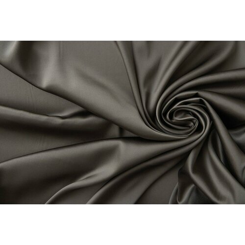 Ткань шелковый серый атлас ткань черный шелковый атлас