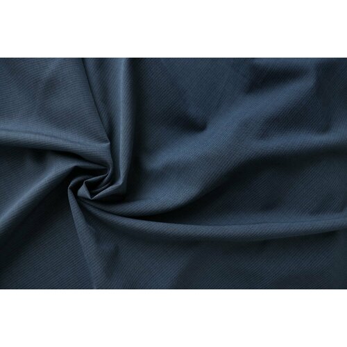 Ткань пыльно-синяя шерсть в полоску ткань темно синяя шерсть в монохромную полоску