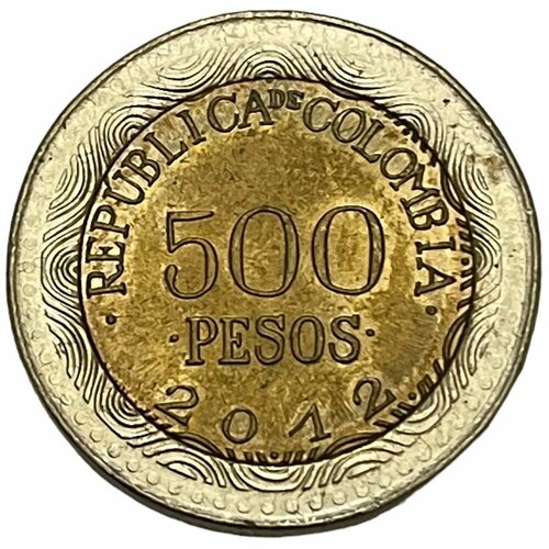 Колумбия 500 песо 2012 г. колумбия 1000 песо 2012 г 2