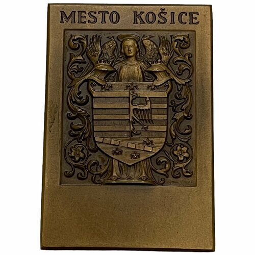 Чехословакия (чсср), плакета 750 лет городу Кошице 1980 г. (в коробке)
