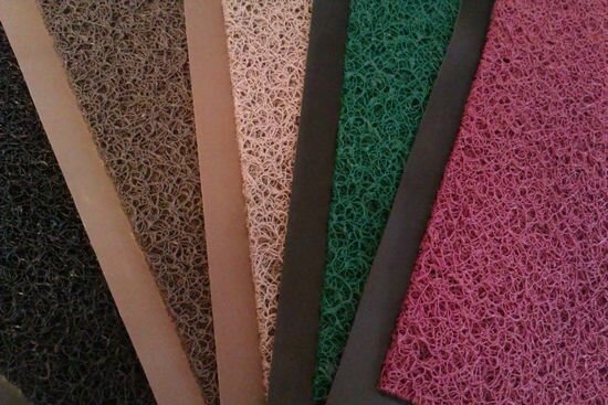 фото Коврик придверный пористый ПВХ 60Х90 SPAGHETTI COMFORT без рисунка лапша