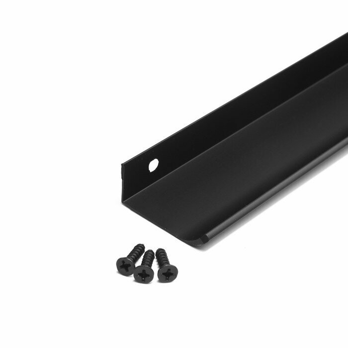 Ручка торцевая CAPPIO, L=800 мм, м/о 768 мм, цвет черный - фотография № 5
