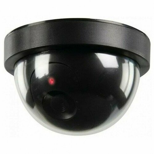 Муляж камеры видеонаблюдения купол реалистичный Security Camera CAM01T - черный