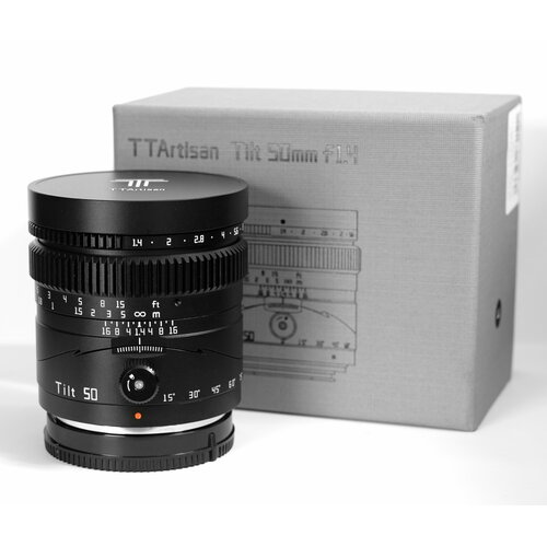 TTartisan 50mm F1.4 Tilt Full Frame for Fujifilm FX