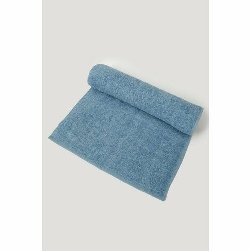 VS Текстиль Полотенце махровое Мара 40х95 см, RIVER BLUE, 445г/м, хлопок 100%