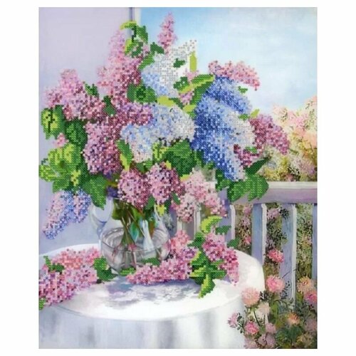 Майская веранда, набор для вышивания