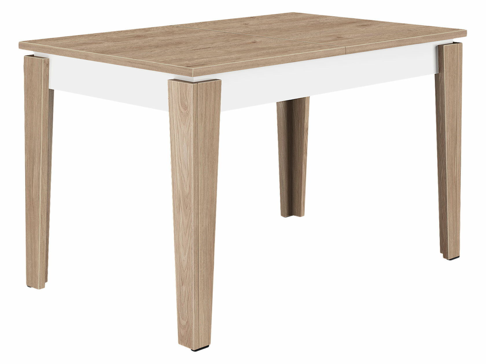Кухонный стол Первый Мебельный STAN Гикори / Белый