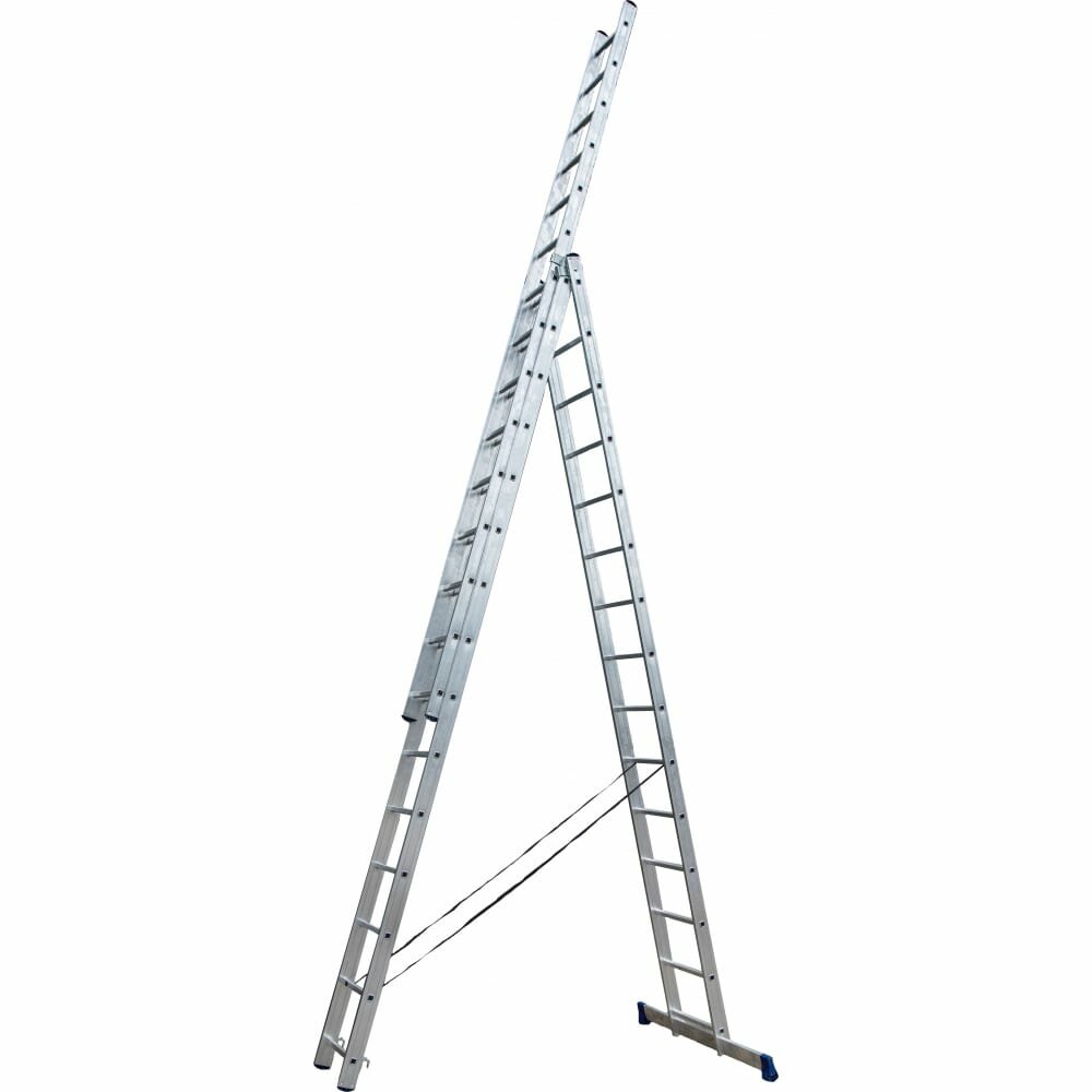 Усиленная универсальная трехсекционная лестница STAIRS ALP317