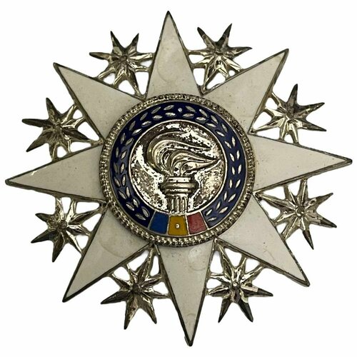 Румыния, орден За культурные заслуги 2 степень 1971-1990 гг. румыния орден труда iii степень 1971 1980 гг rsr 2