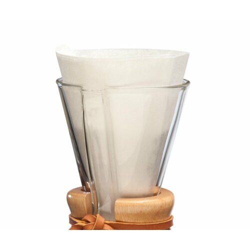 Фильтры для кофе развернутые в форме полумесяца Кемекс Chemex FP-2 1650₽