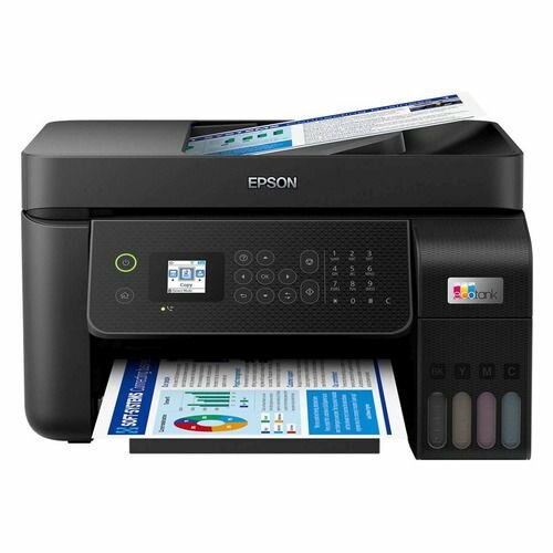 МФУ струйный Epson L5290 цветная печать, A4, цвет черный [c11cj65512/c11cj65409]