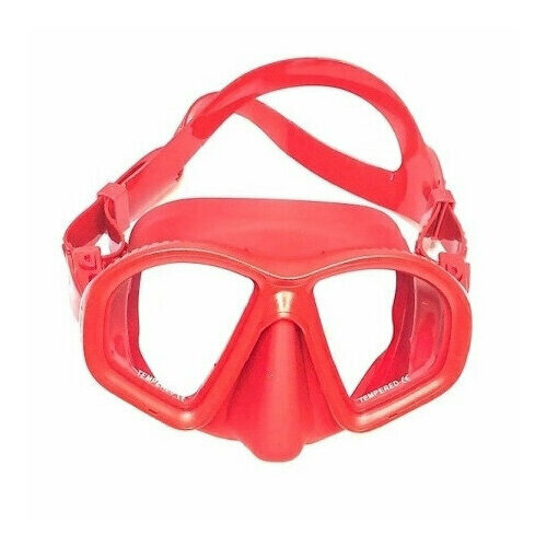 Aquatec Маска MK-410 красный силикон, red aquatec маска mk 200 силикон gr