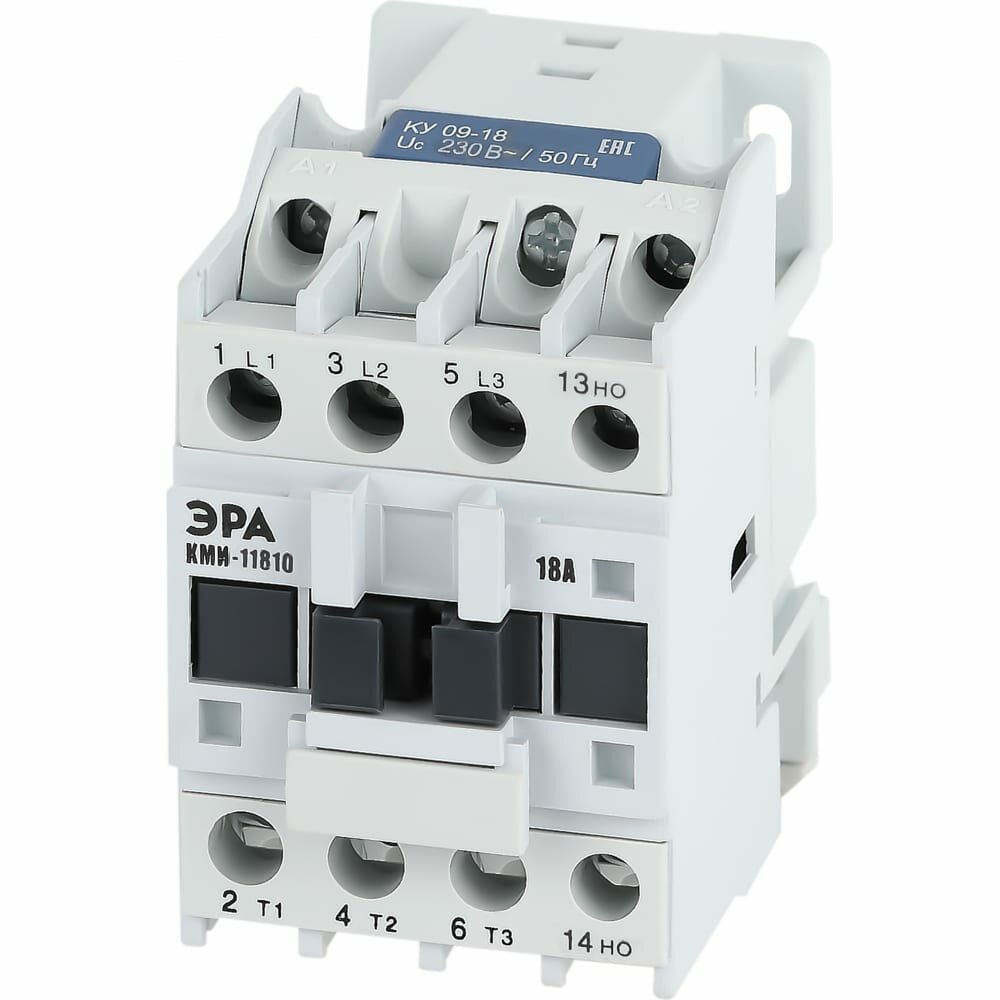фото Контактор ЭРА PRO KKM11-018-230-10-E КМИ-11810