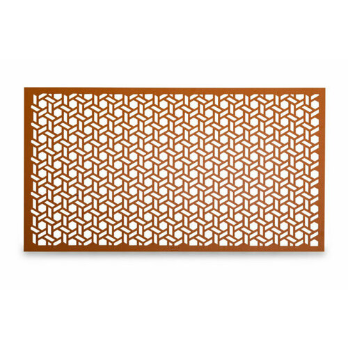 Салфетка подстановочная прямоугольная Rudi Питагора 90х49,5 см, коньячная