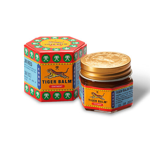 Красный тигровый бальзам Tiger Balm Red Ointment 19 гр