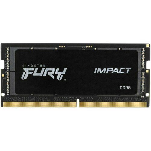 Оперативная память 16Gb DDR5 5600MHz Kingston Fury Impact SO-DIMM KF556S40IB-16 944200₽