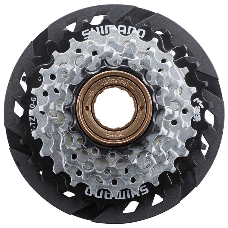 SHIMANO Трещотка Shimano MF-TZ510 без упаковки (6ск, 14-28, с защитой)