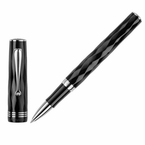 Ручка-роллер Montegrappa Brenta Black. Артикул BRENTA-C-RB