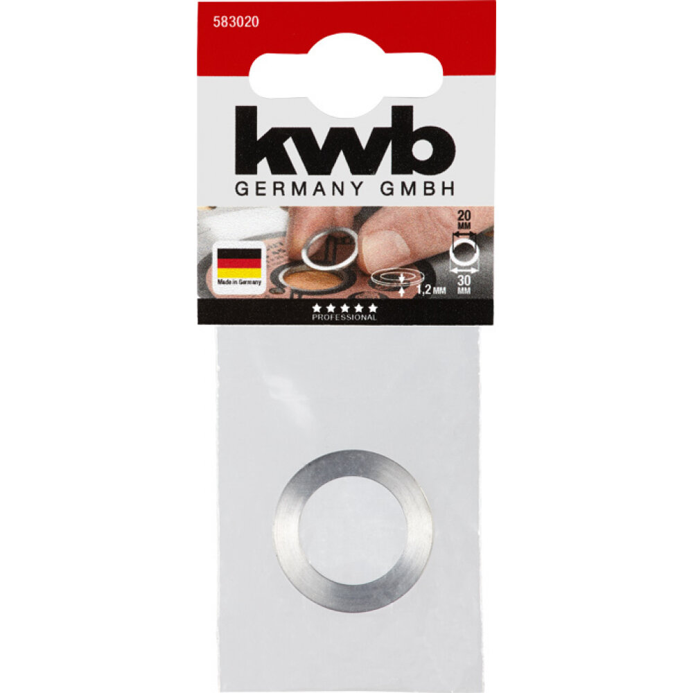 Переходное кольцо для пильных дисков KWB - фото №1