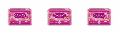 Camay Твердое мыло Romantique, 4 х 75 г, 3 уп