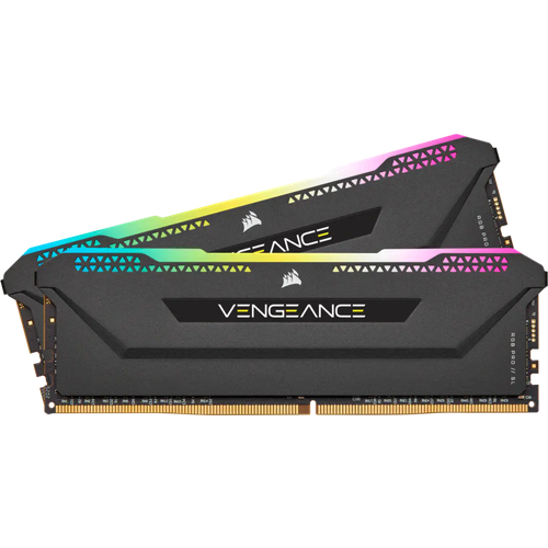 Оперативная память 32Gb DDR4 3600MHz Corsair Vengeance RGB PRO SL (2x16Gb KIT) (CMH32GX4M2D3600C18)