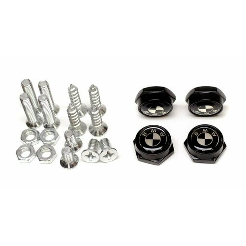 Болты для номерных знаков BMW / БМВ Black