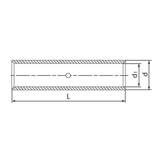 фото Медные луженые гильзы под опрессовку ГМЛ(DIN)-50 КВТ {65257} 1 шт
