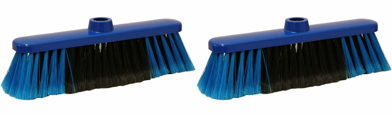 М-Пластика Щетка для пола Люкс 28 см 2 шт