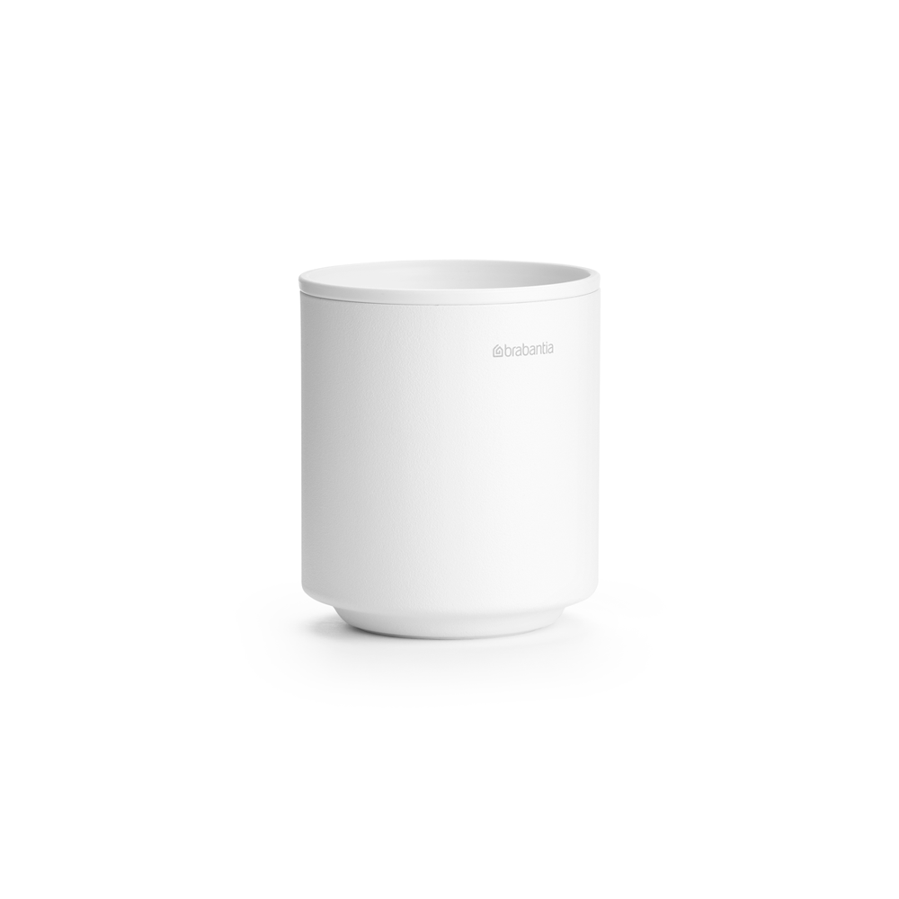 Стакан для зубных щёток Brabantia MindSet белый - фото №2