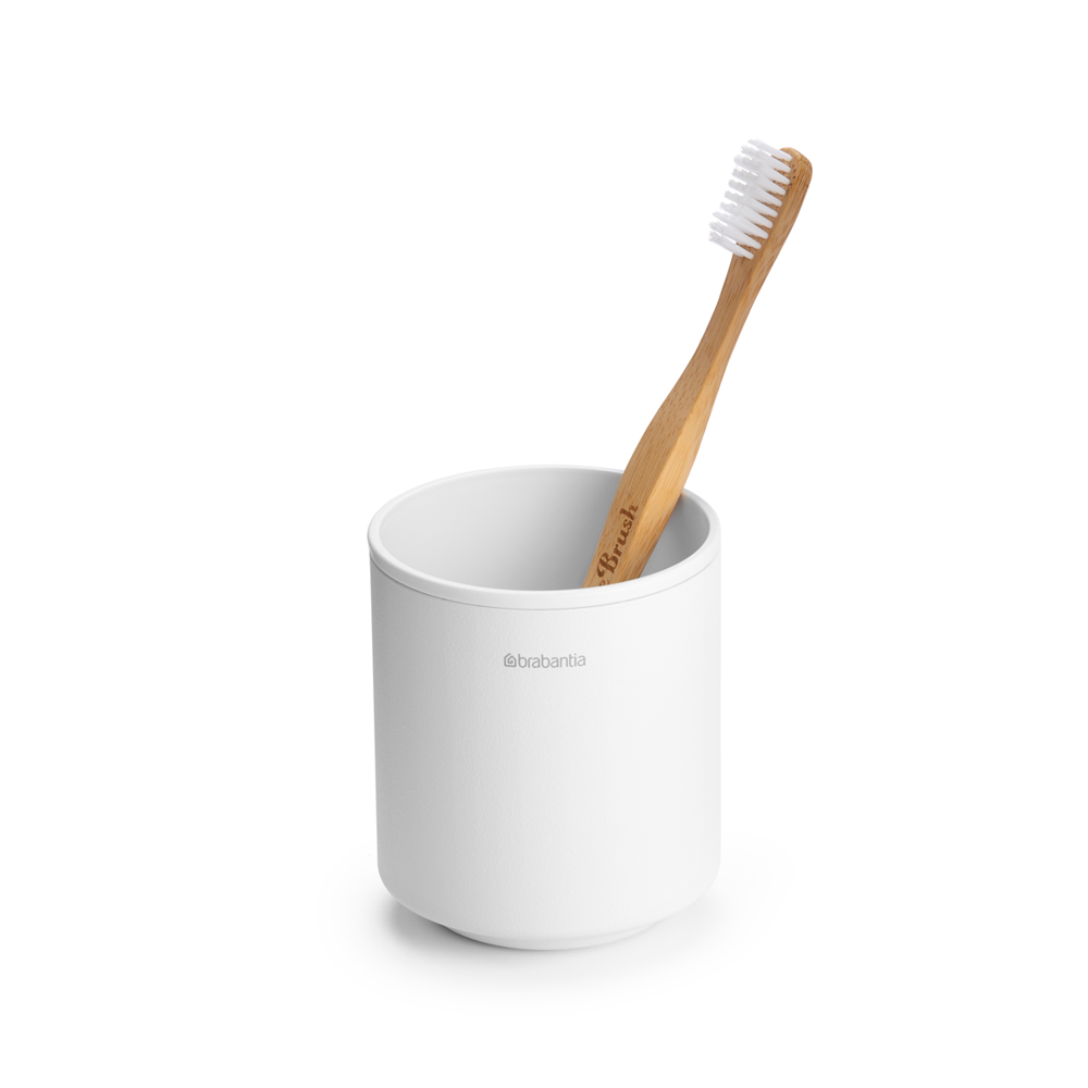 Стакан для зубных щёток Brabantia MindSet белый - фото №4