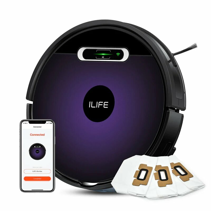 Робот-пылесос ILIFE V3s Max, технологичный