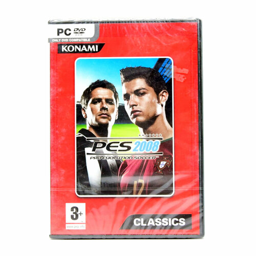 PES 2008 Pro Evolution Soccer. Konami Classics (PC, DVD) английский язык pro evolution soccer 2017 pes 2017 русская версия ps3