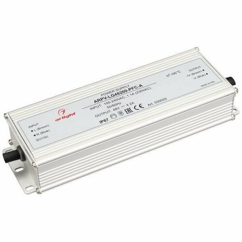 Arlight Блок питания Arlight ARPV-LG48200-PFC-A 48V 200W IP67 4,2A 030033