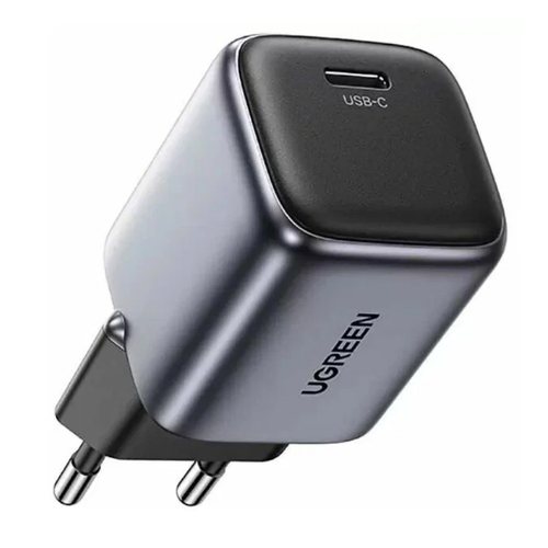 Зарядное устройство UGREEN Сетевое зарядное устройство UGREEN CD319-90666; Nexode Mini GaN, 1*USB-C 30W, Space Gray
