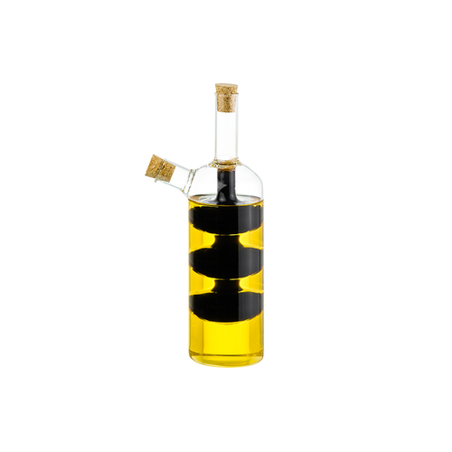 Бутылка стекло 2В1 Д/масла/уксуса/соуса 230+80МЛ CRYSTAL GLASS элан