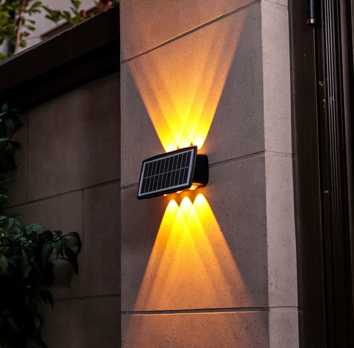 Уличный ландшафтный светильник с датчиком движения MyPads для фасада дома и дачи, работает от солнечной батареи, водонепроницаемый, без цоколя