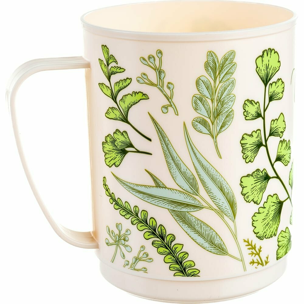 фото Phibo Кружка "PICNIC" с декором 0,4л, бежевый 434220007