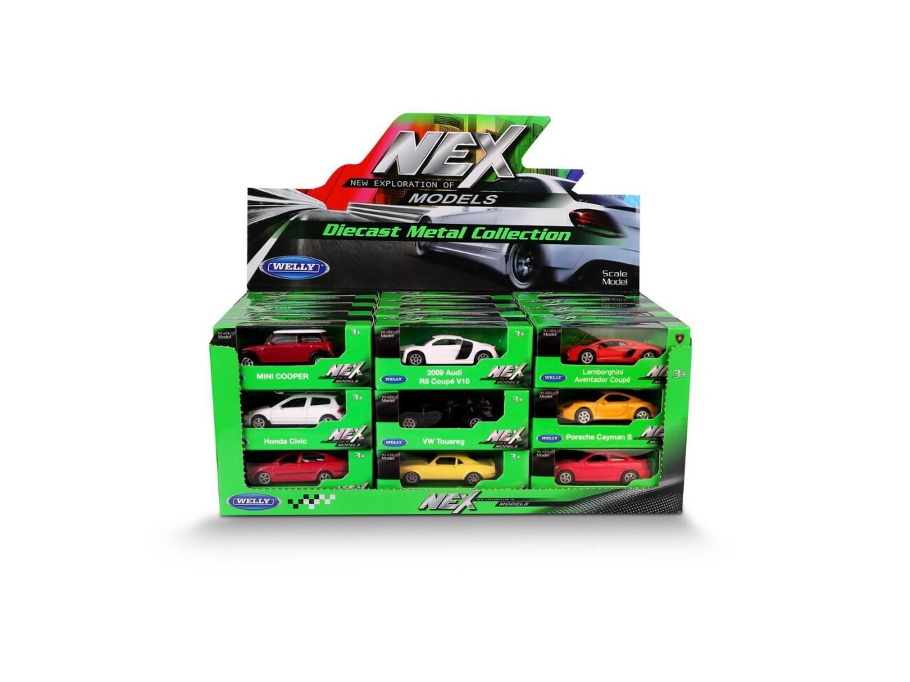 фото Машинка Welly 1:55 - 1:60 (22B) в асс. 52020-36WD(22B)