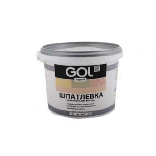 Фасадная акриловая шпатлевка Palizh Expert GOL