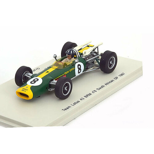 Lotus 43 brm team lotus south african gp 1967 g.hill #8