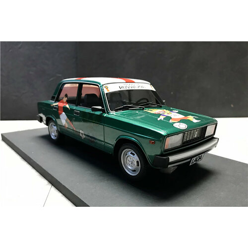 Ваз lada 2105 зеленый (чемпионат мира по футболу 2018 команда англии) тираж 200 шт