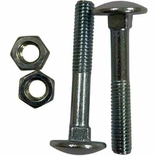 Мебельный оцинкованный болт Локри М8x70 DIN603 4 шт 785₽