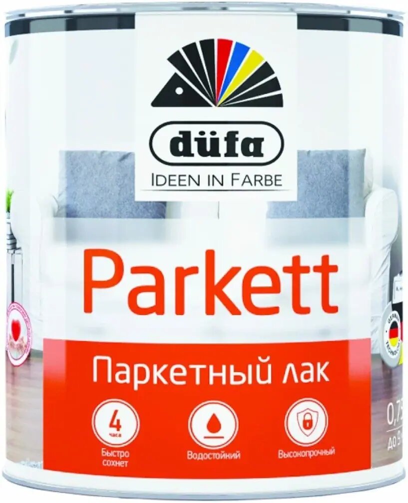 Паркетный лак Dufa Retail Parkett 750 мл глянцевый