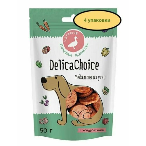 DelicaChoice Медальоны из утки 50г - 4 шт.
